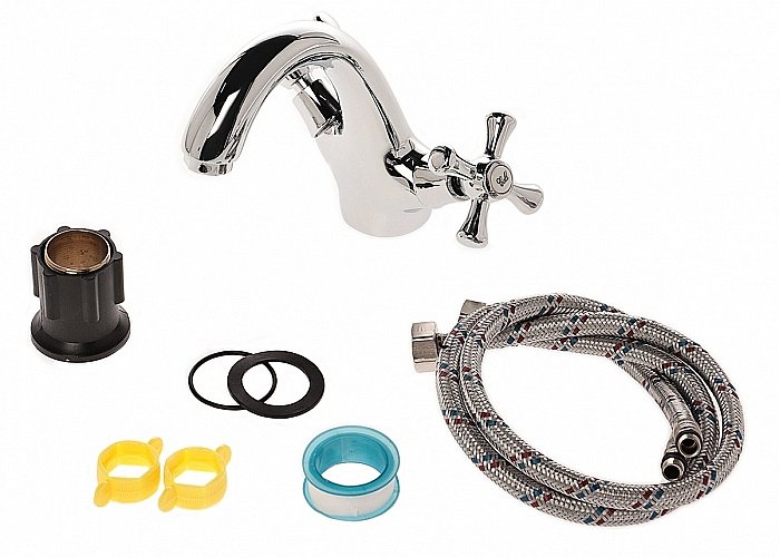 Смеситель для раковины Orange Classic Pro M72-021cr хром купить в интернет-магазине сантехники Sanbest