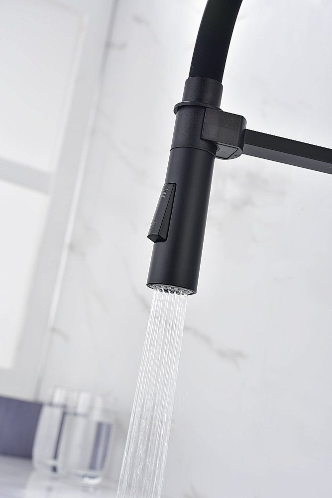 Смеситель для кухни Paulmark Halt Ha214021-AN антрацит купить в интернет-магазине сантехники Sanbest