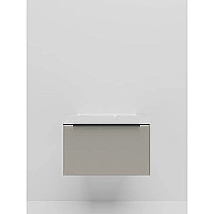 Тумба с раковиной La Fenice Simpla 60 FNC-01-SIM-C-60 бежевая матовая для ванной в интернет-магазине Sanbest