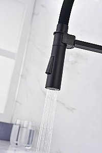 Смеситель для кухни Paulmark Halt Ha214021-AN антрацит купить в интернет-магазине сантехники Sanbest