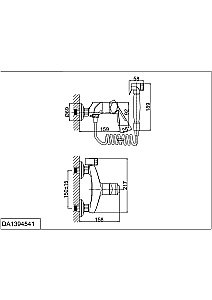 Гигиенический душ D&K Rhein Marx DA1394541 купить в интернет-магазине сантехники Sanbest