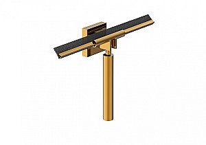 Скребок для ванной WONZON & WOGHAND POLO WW-8923-DG темное золото купить в интернет-магазине сантехники Sanbest