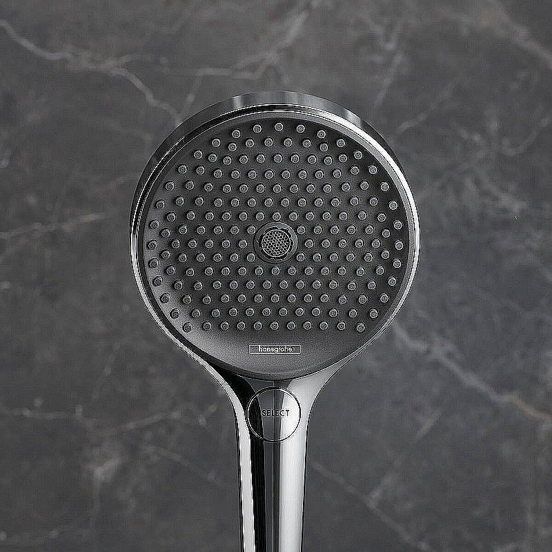 Душевая лейка Hansgrohe Rainfinity 26864670 черная матовая купить в интернет-магазине сантехники Sanbest