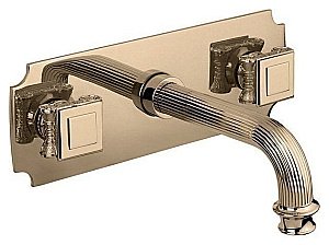 Смеситель для раковины Cezares OLIMP-BLS2-02-O бронза купить в интернет-магазине сантехники Sanbest