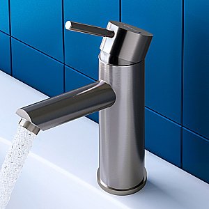 Смеситель для раковины Dorff Logic D3002100SS сталь купить в интернет-магазине сантехники Sanbest