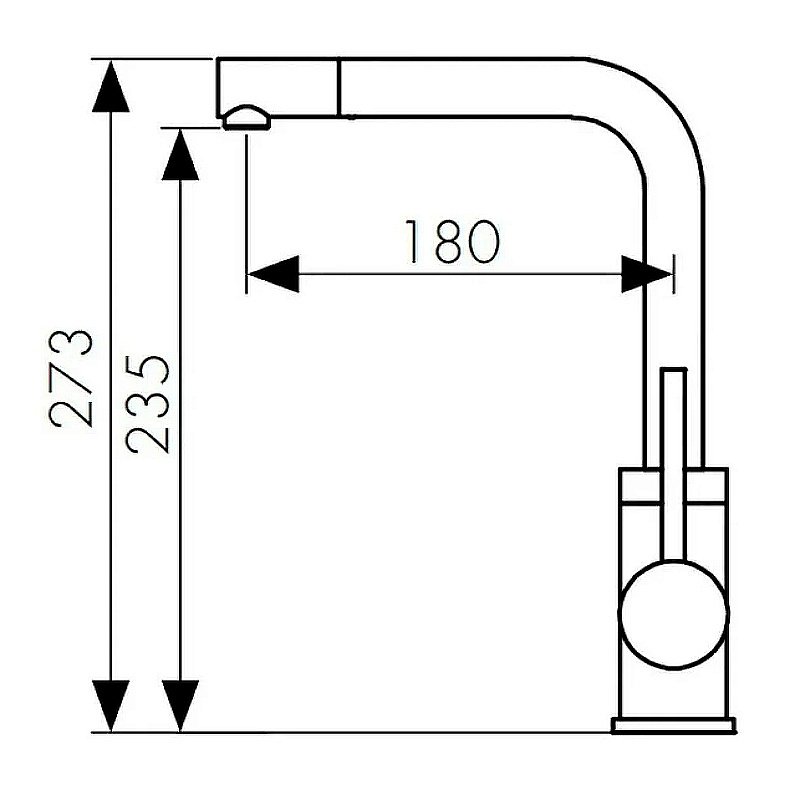 Смеситель для кухни Kaiser Teka 13144-5 купить в интернет-магазине сантехники Sanbest
