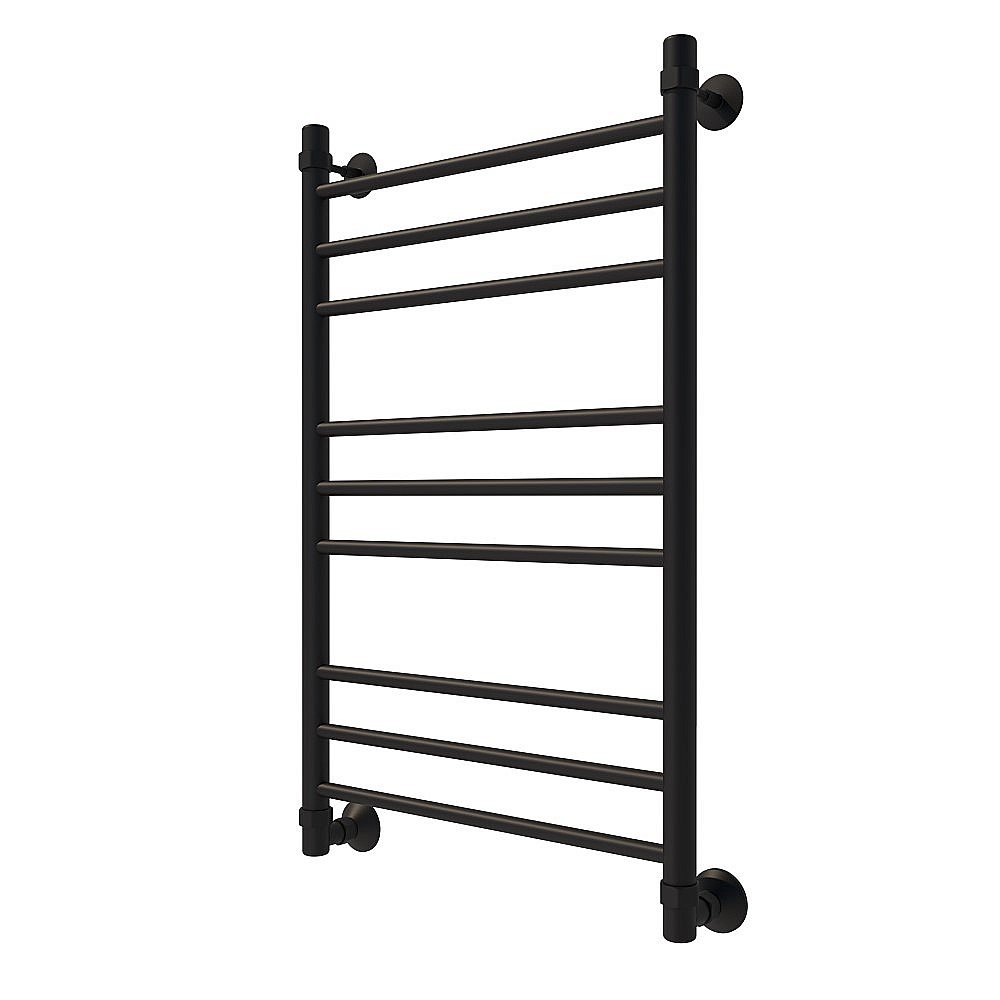 Полотенцесушитель водяной Veconi Voga V8050B черный купить в интернет-магазине сантехники Sanbest