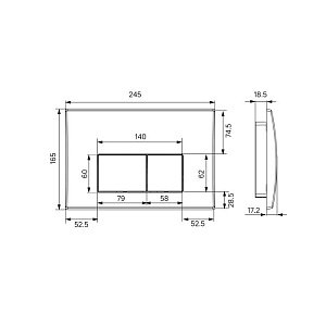 Инсталляция для унитаза Iddis Optima Home OPH00GCi32K купить в интернет-магазине сантехники Sanbest