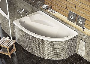 Акриловая ванна Alex Baitler Nero 150х95 купить в интернет-магазине Sanbest