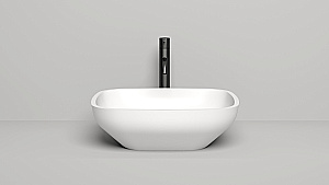 Раковина накладная Salini GLORIA 08 S-Sense 1102108G 50 белая купить в интернет-магазине Sanbest