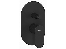 Смеситель для душа Ravak Eleganta EL 061.20BLM.O2 X070298 черный матовый купить в интернет-магазине сантехники Sanbest