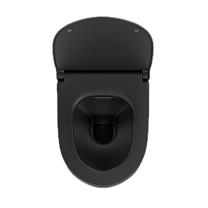 Унитаз подвесной VitrA Sento 7748B083-0101 безободковый, матовый черный купить в интернет-магазине Sanbest