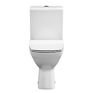 Унитаз Cersanit CARINA Clean On 011 3/5 DPL EO slim с крышкой микролифт, с бачком, безободковый купить в интернет-магазине Sanbest