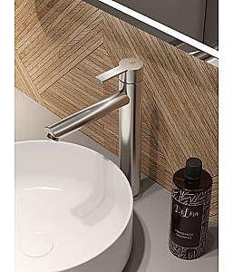 Cмеситель для раковины Agger Easy A3112122 сатин матовый купить в интернет-магазине сантехники Sanbest