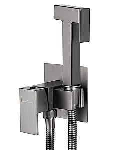 Гигиенический душ со смесителем встраиваемый WONZON & WOGHAND WW-88829903-BGM темный графит купить в интернет-магазине сантехники Sanbest