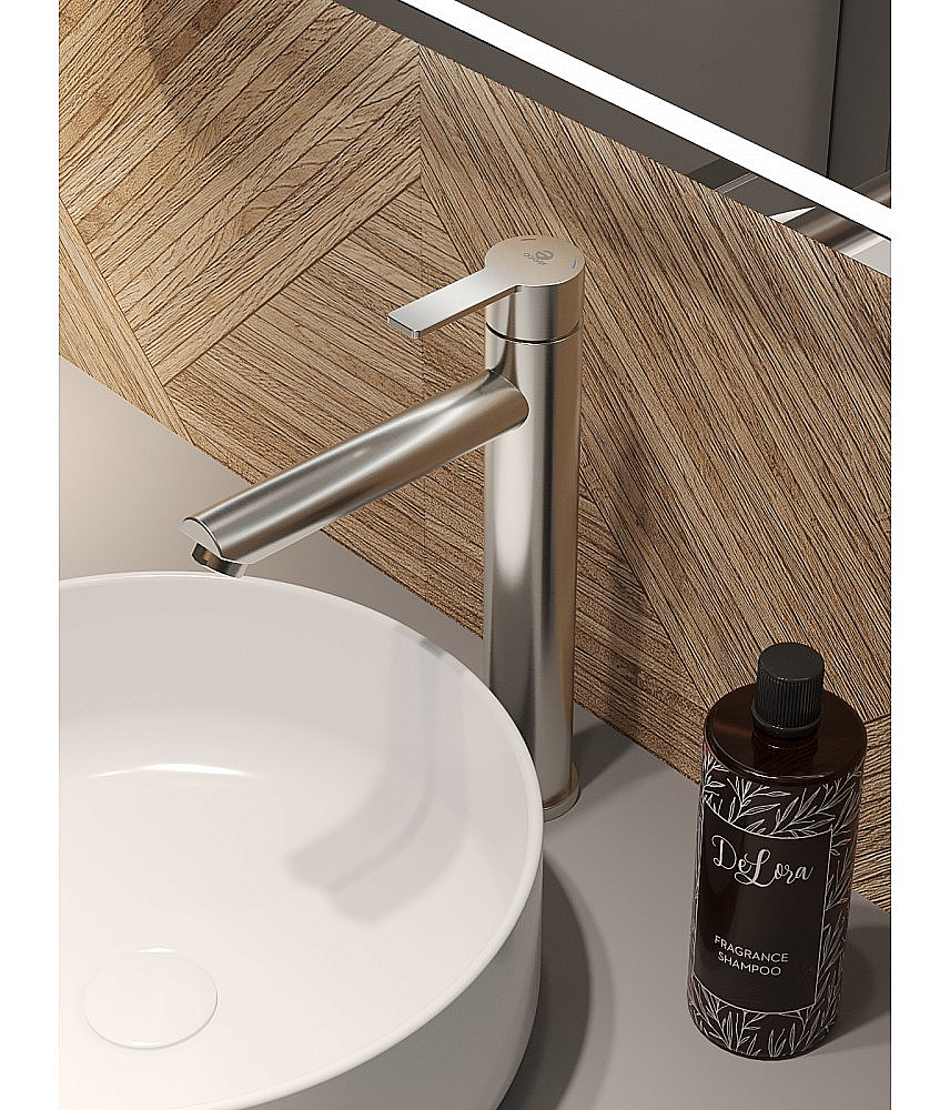 Cмеситель для раковины Agger Easy A3112122 сатин матовый купить в интернет-магазине сантехники Sanbest