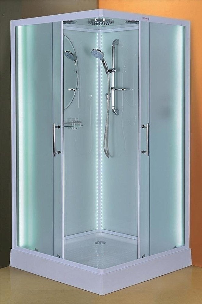 Душевая кабина Esbano Elegancia Led ES-L 100CKR 100х100 купить в интернет-магазине Sanbest