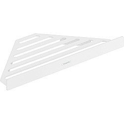 Полка Hansgrohe AddStoris 41741700 белая матовая купить в интернет-магазине сантехники Sanbest