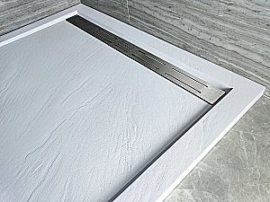 Душевой поддон Weltwasser WW TRS STONE WT 10000004366 90x90 белый купить в интернет-магазине Sanbest