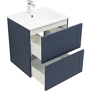 Тумба с раковиной Aquanet Терра 60 313243 маренго для ванной в интернет-магазине Sanbest