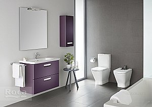 Тумба с раковиной Roca The Gap Original ZRU9302741 70 фиолетовый для ванной в интернет-магазине Sanbest