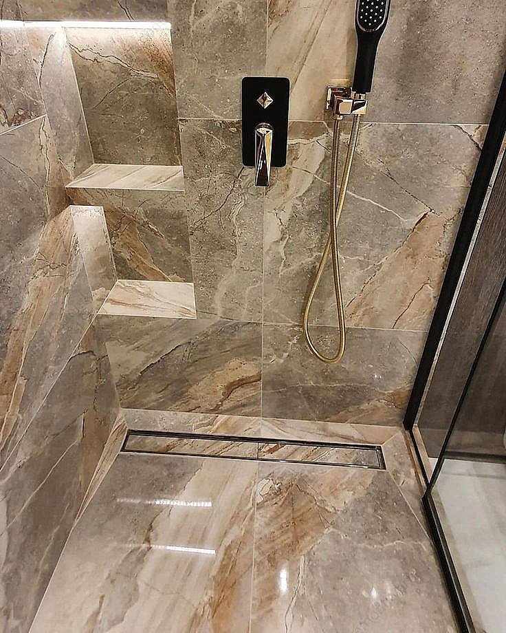 Душевой трап CeramaLux CL6138-80 сатин купить в интернет-магазине Sanbest