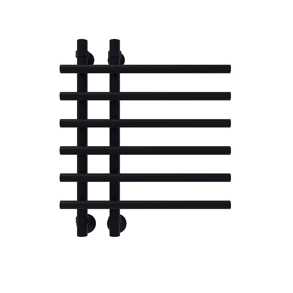 Полотенцесушитель водяной Veconi Tufo T601050B черный купить в интернет-магазине сантехники Sanbest