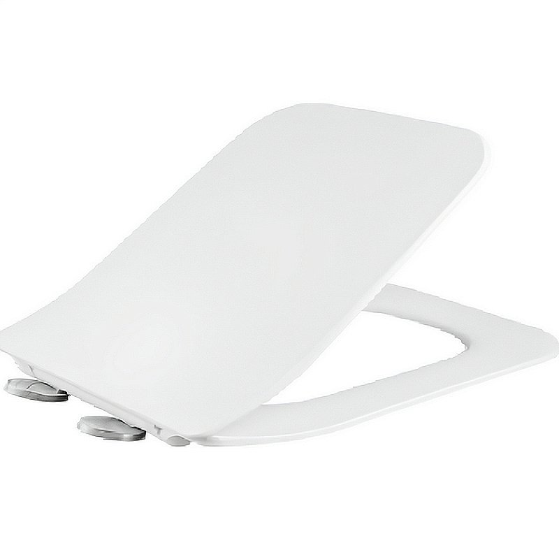 Унитаз напольный Ceramalux TR2170 белый, с крышкой микролифт, слив торнадо купить в интернет-магазине Sanbest