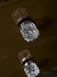 Тумба с раковиной Armadi Art Neoart 80 под моноблок стекло шоколад для ванной в интернет-магазине Sanbest