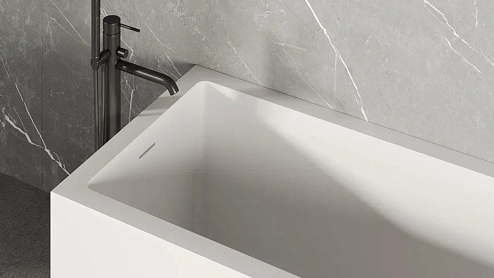 Ванна Salini CASCATA KIT S-stone 104823M 170x70 белая купить в интернет-магазине Sanbest