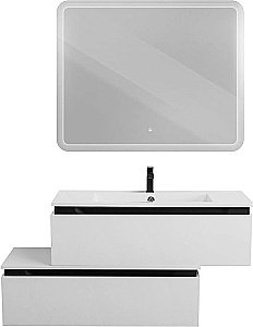 Нижняя тумба Cezares SLIDER-1000-1C-PI-BO белый для ванной в интернет-магазине сантехники Sanbest