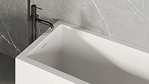 Ванна Salini CASCATA KIT S-stone 104823M 170x70 белая купить в интернет-магазине Sanbest