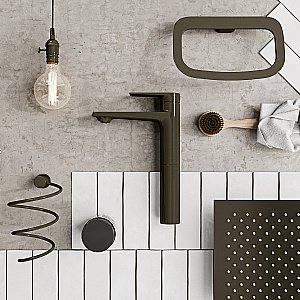 Душевая система WasserKraft Wiese A8458.182.200.186.195.202.176 Thermo оружейная сталь купить в интернет-магазине сантехники Sanbest