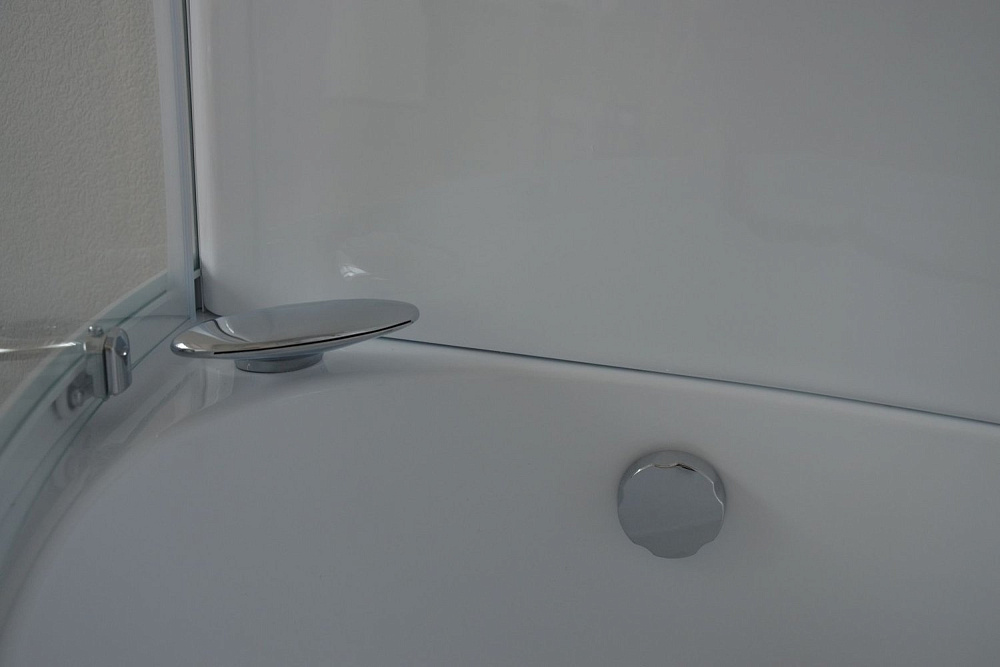 Душевая кабина Royal Bath RB140ALP-T 140x195 профиль белый/стекло прозрачное купить в интернет-магазине Sanbest