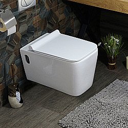 Унитаз подвесной Melana MLN-B2370 белый купить в интернет-магазине Sanbest