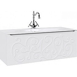 Тумба под раковину Aqwella Elegance 120 EL0112 белая купить в интернет-магазине сантехники Sanbest