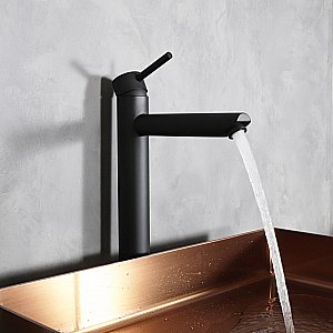 Смеситель для раковины Gid Berlin SS080-BM-D черный матовый купить в интернет-магазине сантехники Sanbest