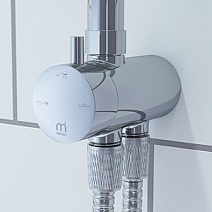 Душевая система Milardo Shower Set 3703F24M76 хром купить в интернет-магазине сантехники Sanbest