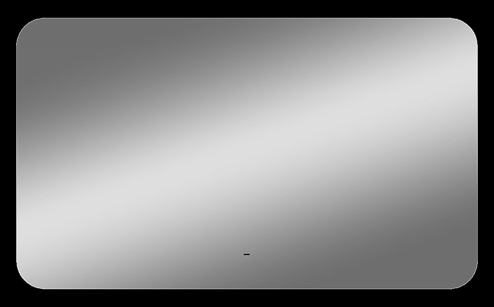 Зеркало с LED-подсветкой Misty АДХИЛ 120x70 ореол в ванную от интернет-магазине сантехники Sanbest