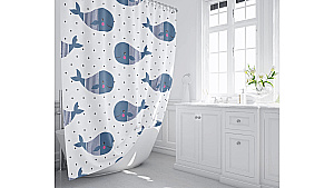 Шторка для ванной FIXSEN DROP FX-1508 купить в интернет-магазине сантехники Sanbest