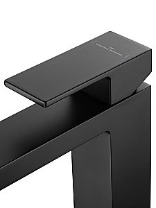 Смеситель для раковины WONZON & WOGHAND CUBE, Черный матовый (WW-88139016-MB) купить в интернет-магазине сантехники Sanbest