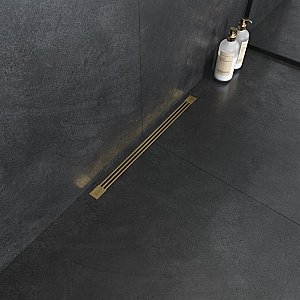 Душевой лоток Boheme B&T Infinity 65 981-60-G золото купить в интернет-магазине Sanbest