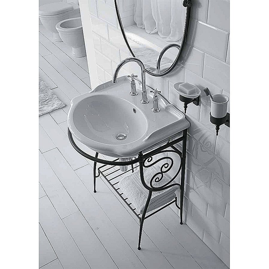 Раковина подвесная Globo Paestum 62 PA057.BI*1 белая купить в интернет-магазине Sanbest