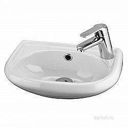 Раковина подвесная Santek Бриз 1WH110445 справа купить в интернет-магазине сантехники Sanbest