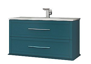 Тумба с раковиной Cezares TIFFANY 75 Blu Petrolio для ванной в интернет-магазине Sanbest