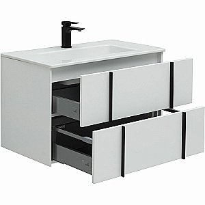 Тумба с раковиной Allen Brau Reality 80 1.32005.WM белый матовый для ванной в интернет-магазине Sanbest