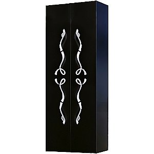 Пенал Aqwella Due amanti 50 DUE0505BLK черный для ванной в интернет-магазине сантехники Sanbest