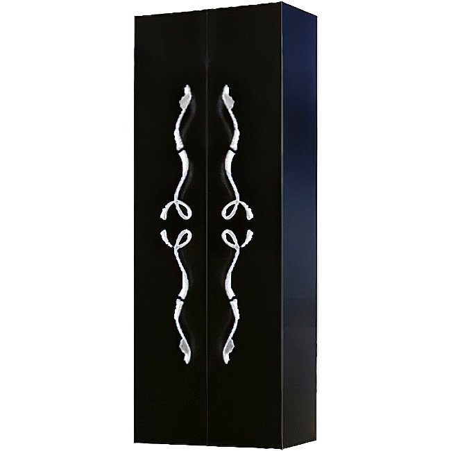 Пенал Aqwella Due amanti 50 DUE0505BLK черный для ванной в интернет-магазине сантехники Sanbest