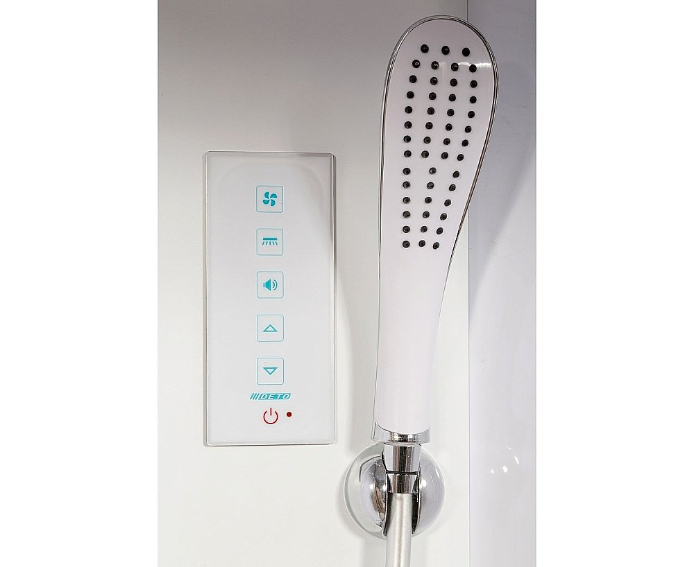 Душевая кабина DTO L520LLED+GM 120x80 LED с гидромассажем купить в интернет-магазине Sanbest