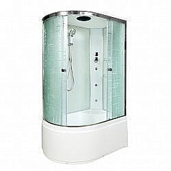 Душевая кабина Deto ЕМ4511 с гидромассажем правая купить в интернет-магазине сантехники Sanbest